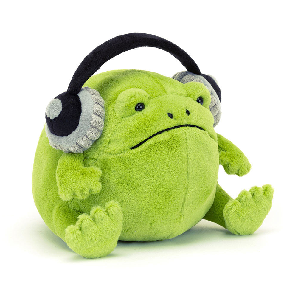 Jellycat-Ricky Rain Frog Headphones (Écouteurs)