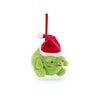 Jellycat-Ricky Rain Frog Decoration (ornement ricky grenouille)