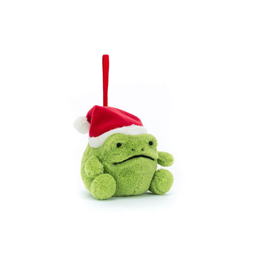 Jellycat-Ricky Rain Frog Decoration (ornement ricky grenouille)