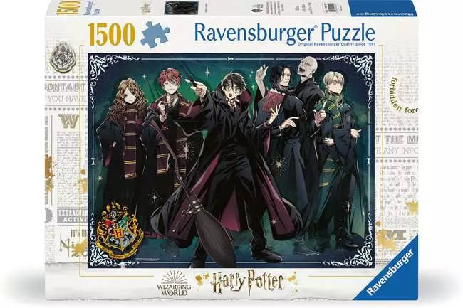 Harry Potter puzzle Gryffindor vs. Slytherin (1500 pieces)