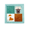 Little big friends - reversible playpen mat - forest