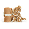 Jellycat-Bashful Giraffe Soother