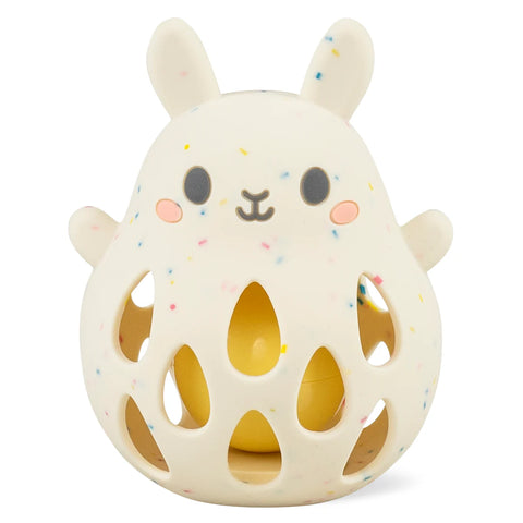 Tiger Tribe - Silicone Rattle, Rabbit