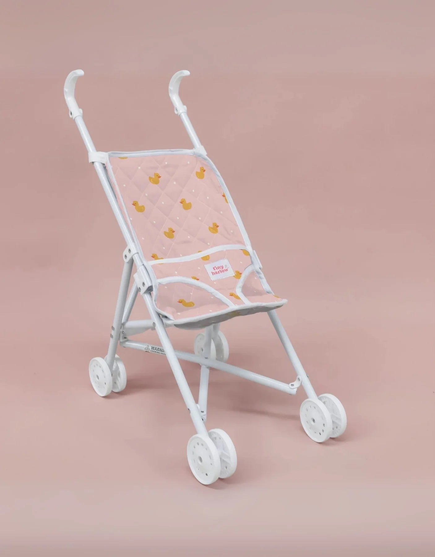 Tiny Harlow - Pink Duck Stroller