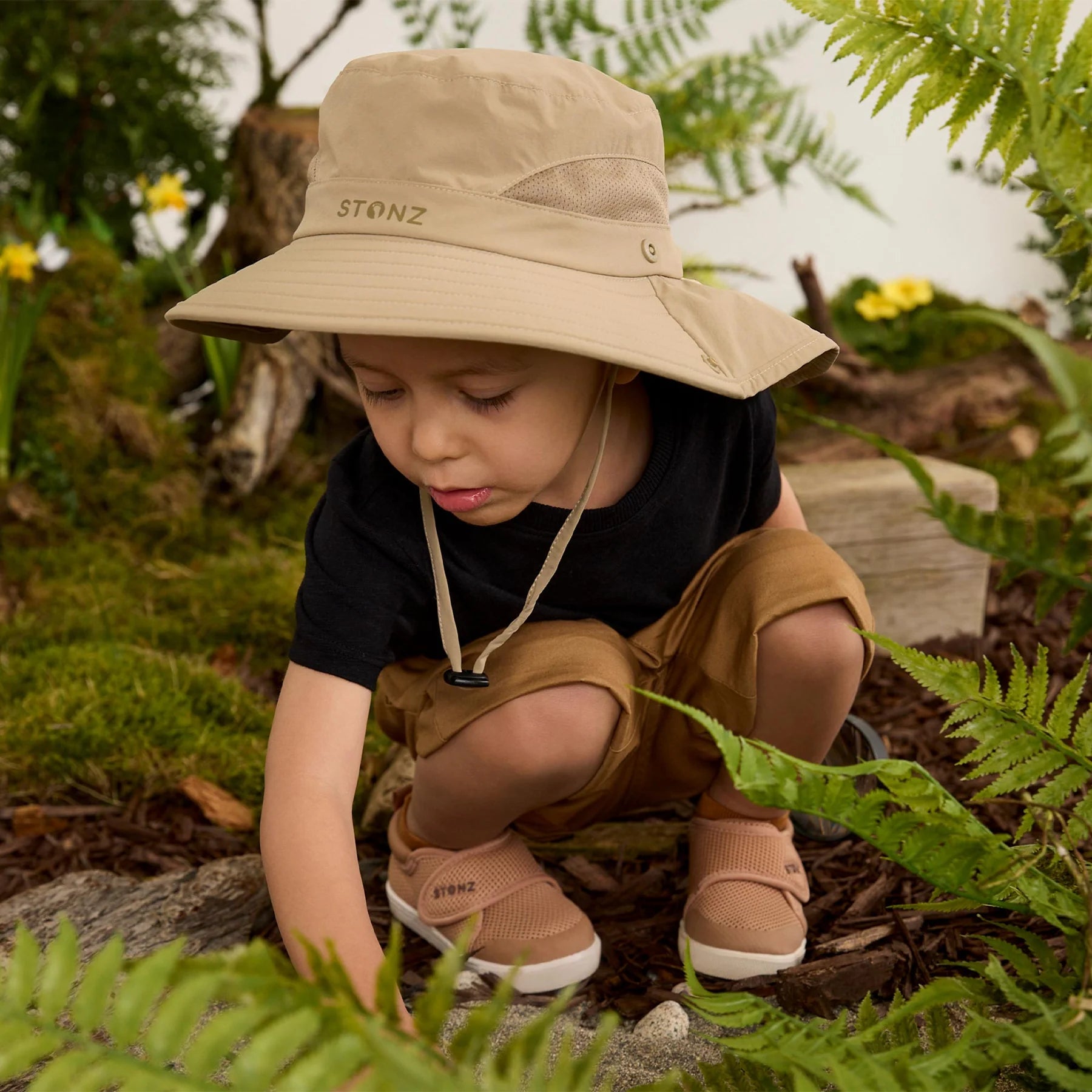 Stonz-chapeau explorateur olive