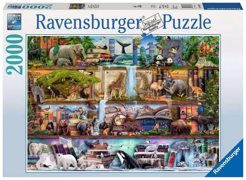ravensburger-beautiful animal world 2000 pcs