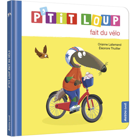 Auzou-P'tit loup fait du vélo