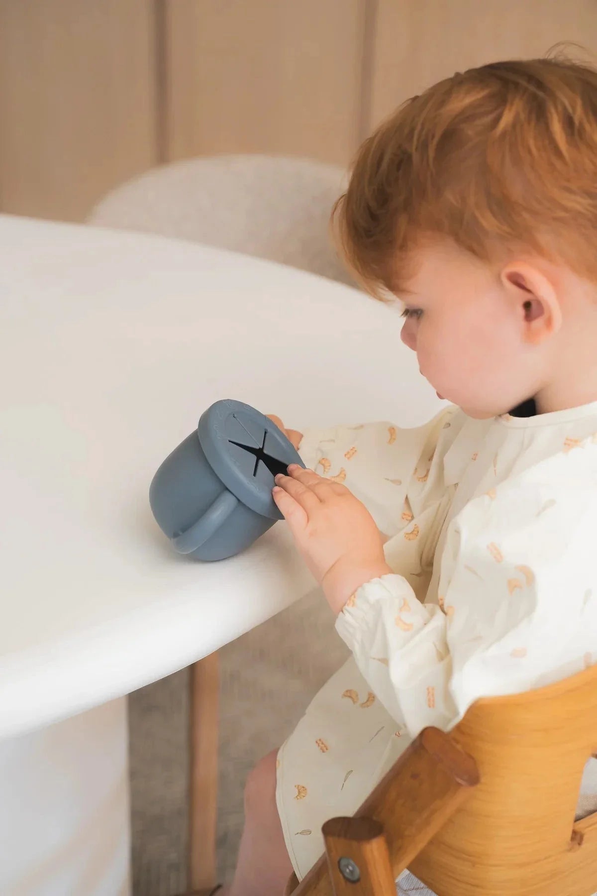 Tasse d'apprentissage - Collation & liquide - Micasso & Co bleu majestueux