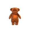 PELUCHE SONORE EN COTON BIOLOGIQUE AVEC VEILLEUSE 2.0 - OURSON CARAMEL - MOONIE