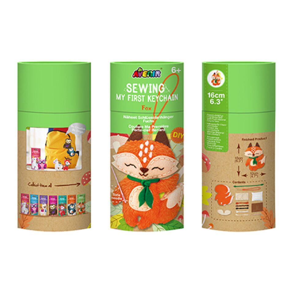 Avenir Couture - Mon premier porte-clef - Renard