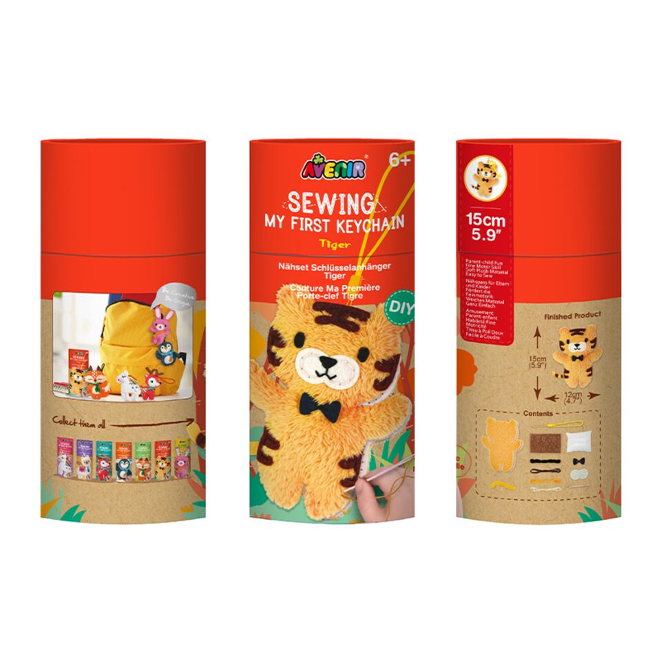 Avenir Couture - Mon premier porte-clef - Tigre