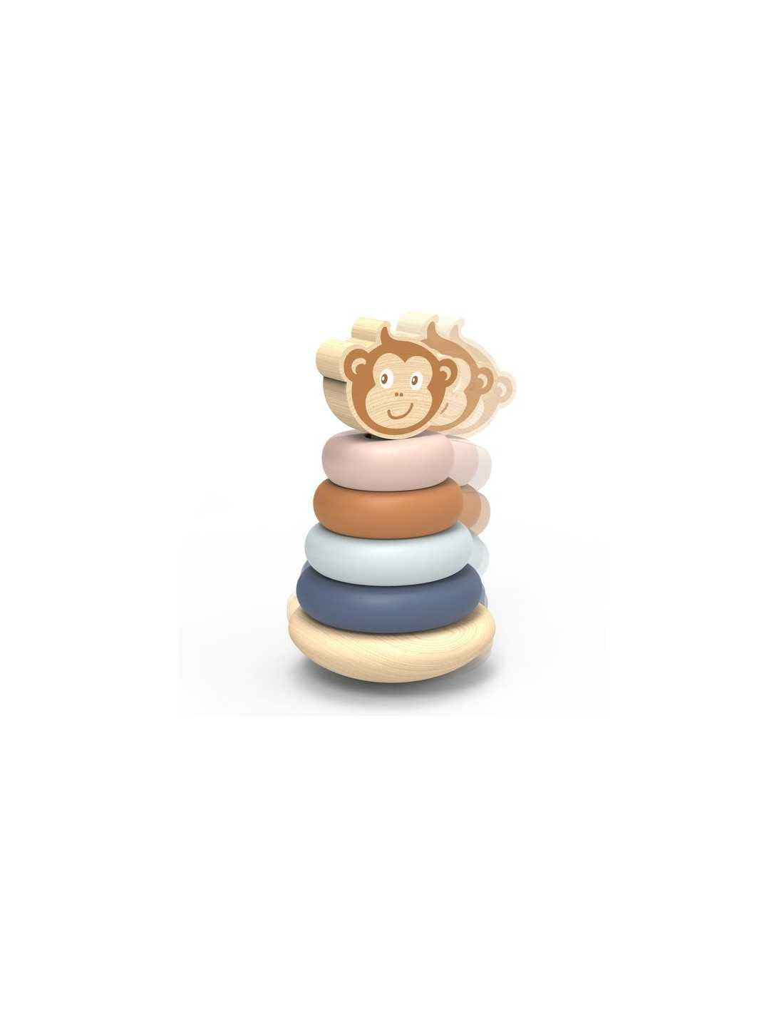 Stackable Wooden Tumbler Monkey – Speedy Monkey 1+