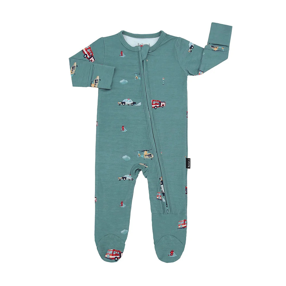 Belanj-Pyjama véhicules d'urgence 6-12m