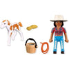72026 PLAYMOBIL Duopack Cavalière avec Poulin
