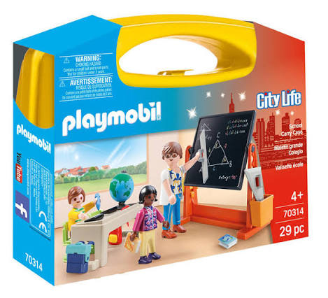 70314 PLAYMOBIL City Life Valisette École