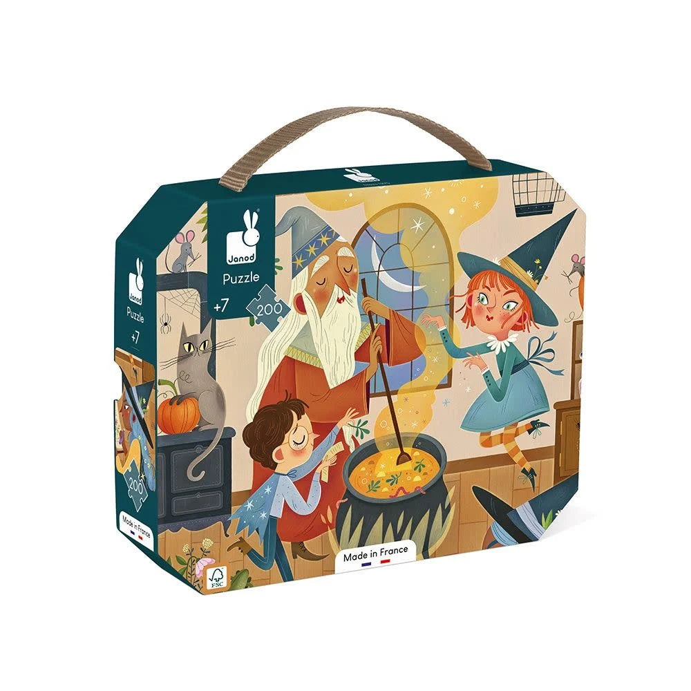 Janod - 200 Piece Puzzle, Magic 