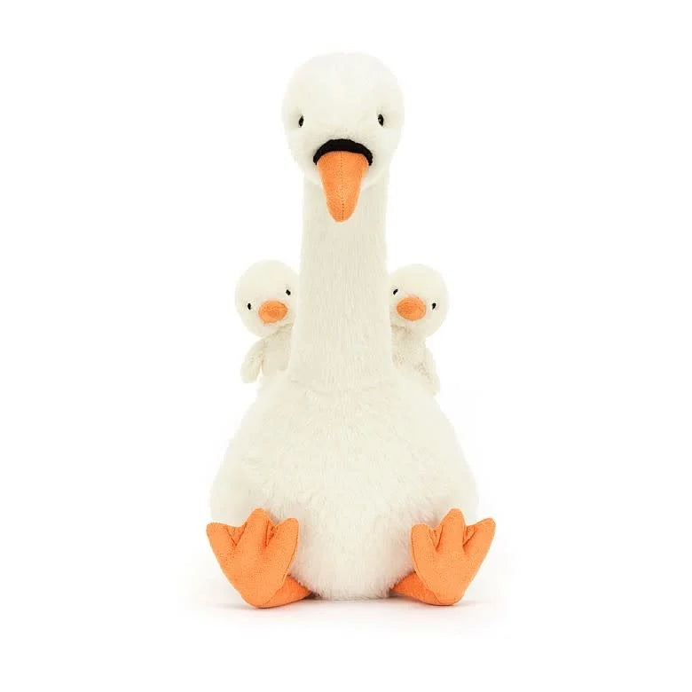 Jellycat - Mother Swan and her Cubs 15"