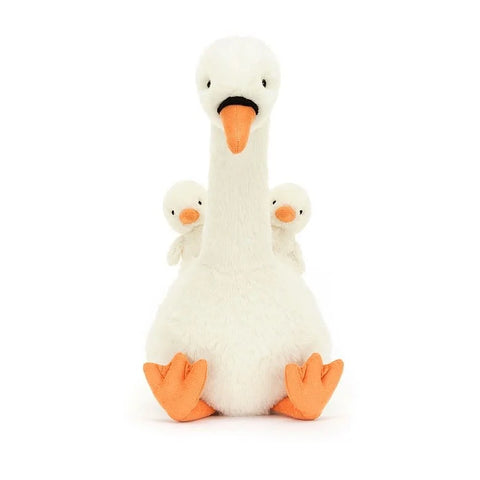 Jellycat - Mother Swan and her Cubs 15