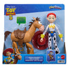 Jessie Bourrasque Toy Story 5 figurine avec Bourrasque en emballage