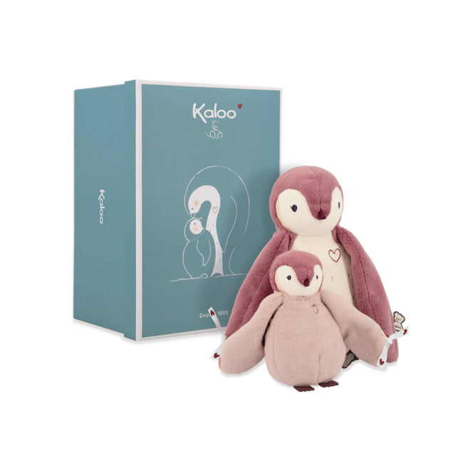 Kaloo - Peluches Câlines, Pingouins Rose