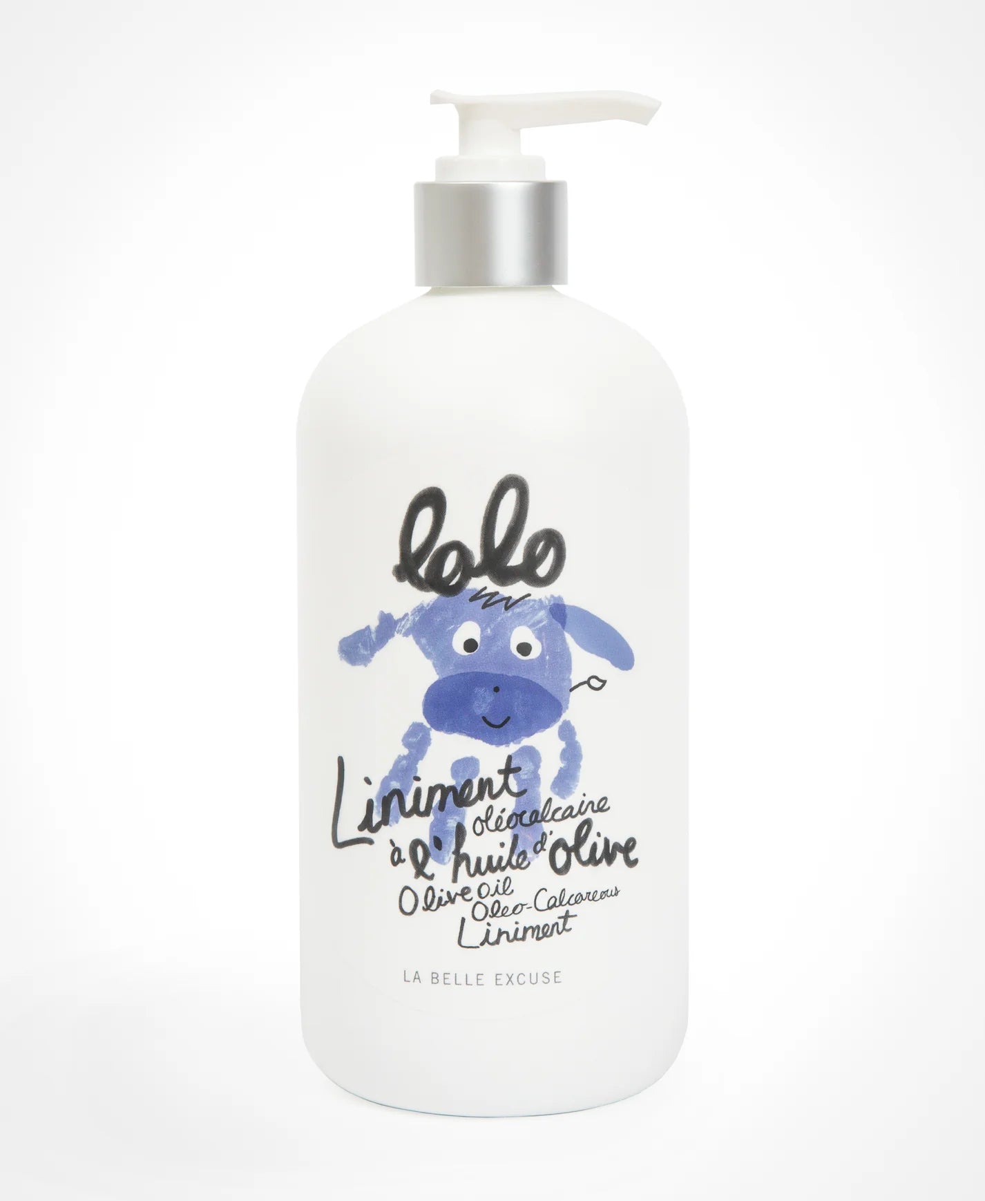 Lolo et Moi - Liniment Oléocalcaire à l'Huile d'Olive, 500 ml