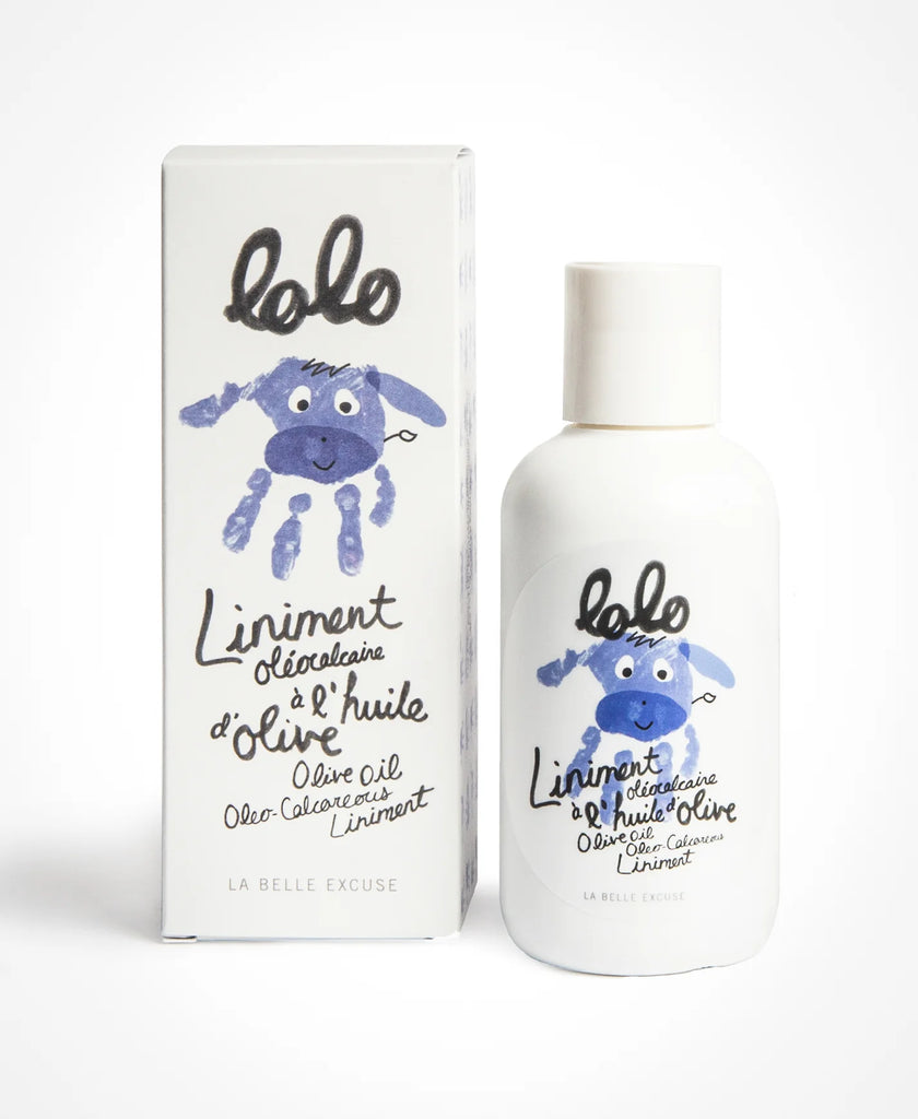 Lolo et Moi - Liniment Oléocalcaire à l'Huile d'Olive, 125 ml