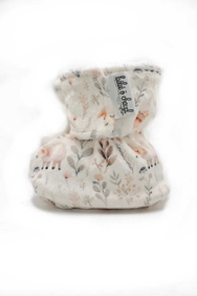 Baby warm sheepskin slippers 6-9 months