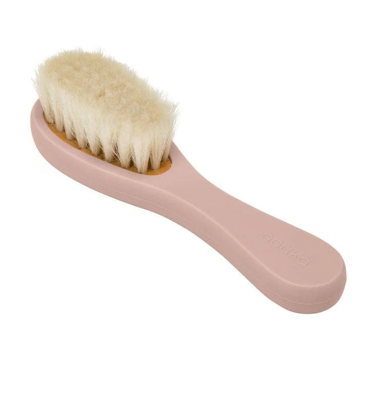 noüka – Première Brosse de Bébé, Soft Blush