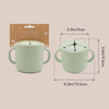 Nouka-tasse silicone Lily bleu