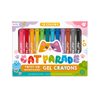 Ooly - 12 Pack Gel Wax Crayons, Cat 