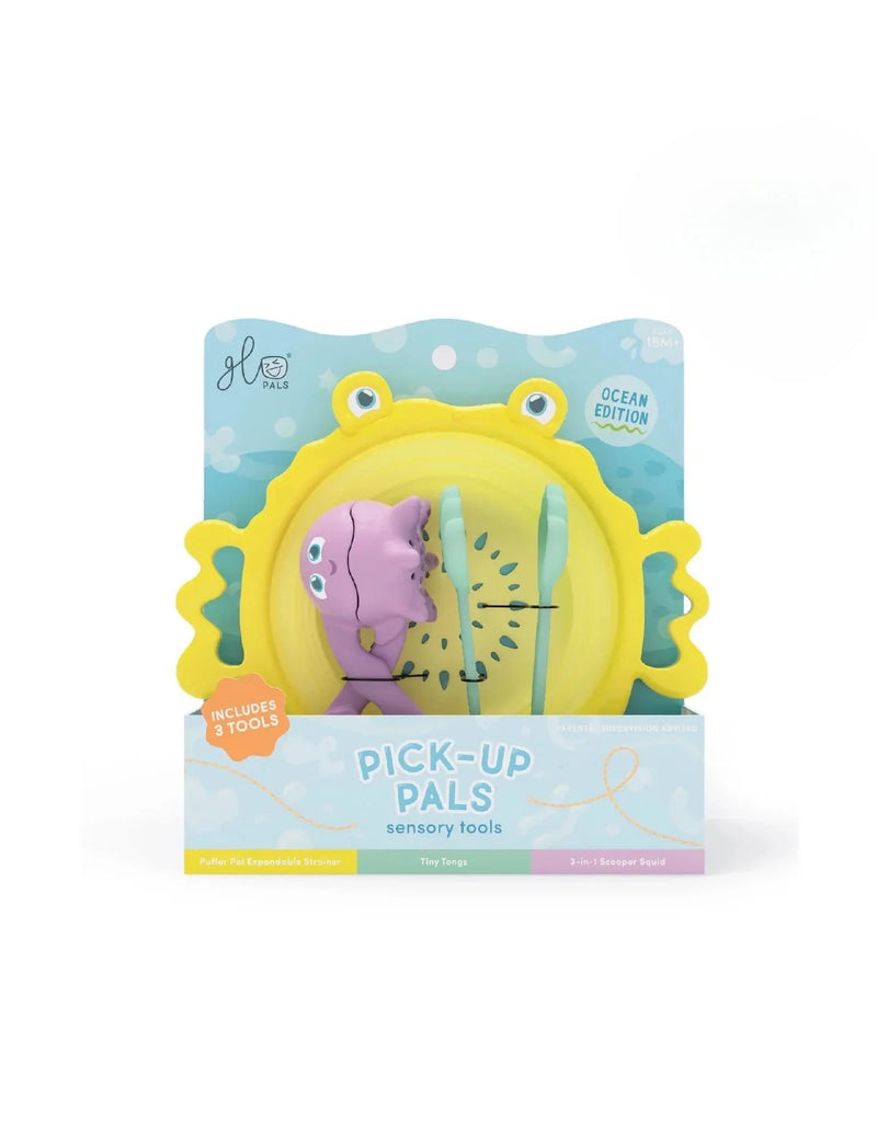 Silicone Sensory Toy Set - Pick up pals - Glo Pals