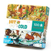 Puzzle dessus-dessous - Animaux du chaud et du froid 100 pcs