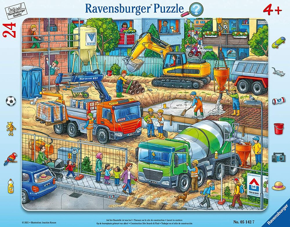 truck puzzle 24 pcs