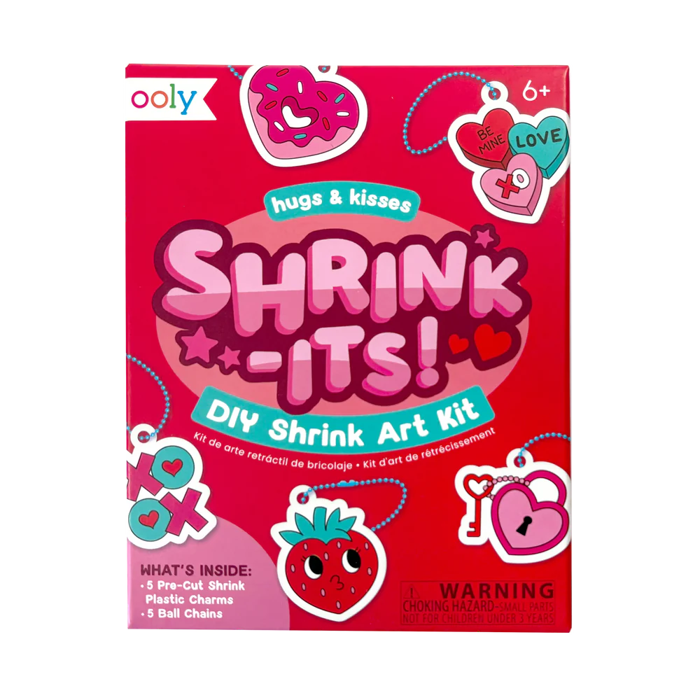 Ooly mini shrink-its hugs & kisses