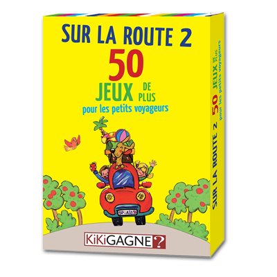 50 Jeux sur la Route 2 - Pour petits voyageurs