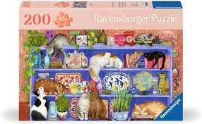 Ravensburger-puzzle chat sur l'étager 200 mcx xl
