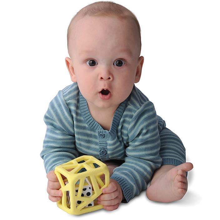 Malarkey- cube a machouiller jaune