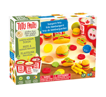 Tutti frutti - The gluten-free hamburger trio