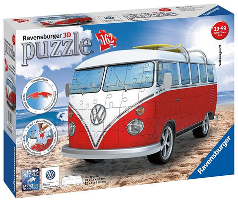 Volkswagen T1 Campervan 3D Puzzle - Ravensburger