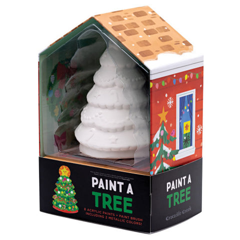 Crocodile Creek - Paintable Ceramic - Christmas Tree