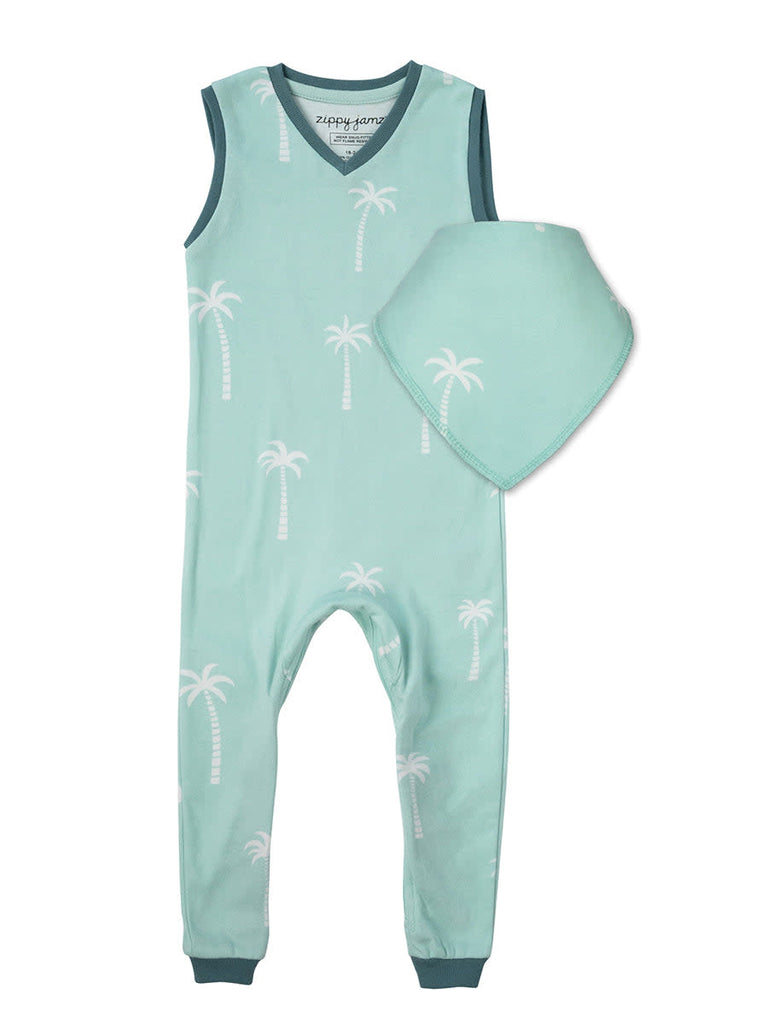 Palm Breeze - Romper 12-18 mois