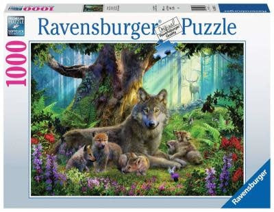 Ravensburger - Wolves in the Forest 1000 pieces