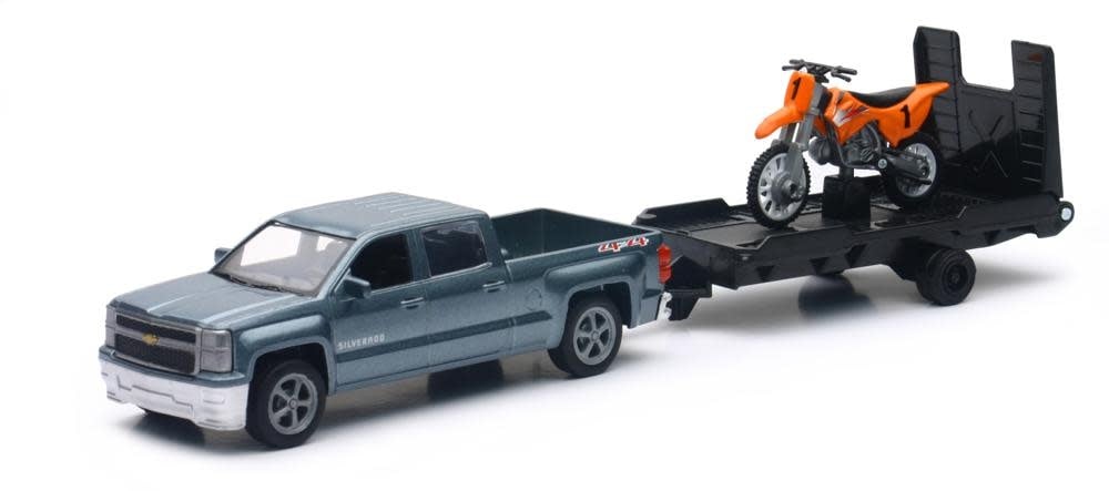 New Ray - 1:43 Pick-up Chevrolet avec motocross