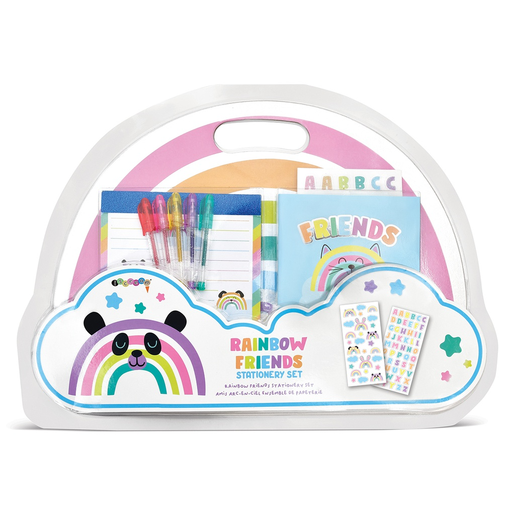 RAINBOW FRIENDS STATIONERY SET