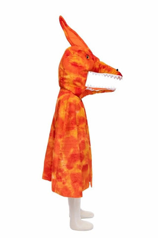 Grandasaurus Pterodactyl Cape, Orange, Size 4-6