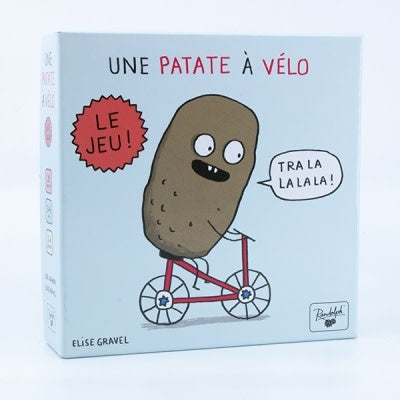 Une patate a vélo