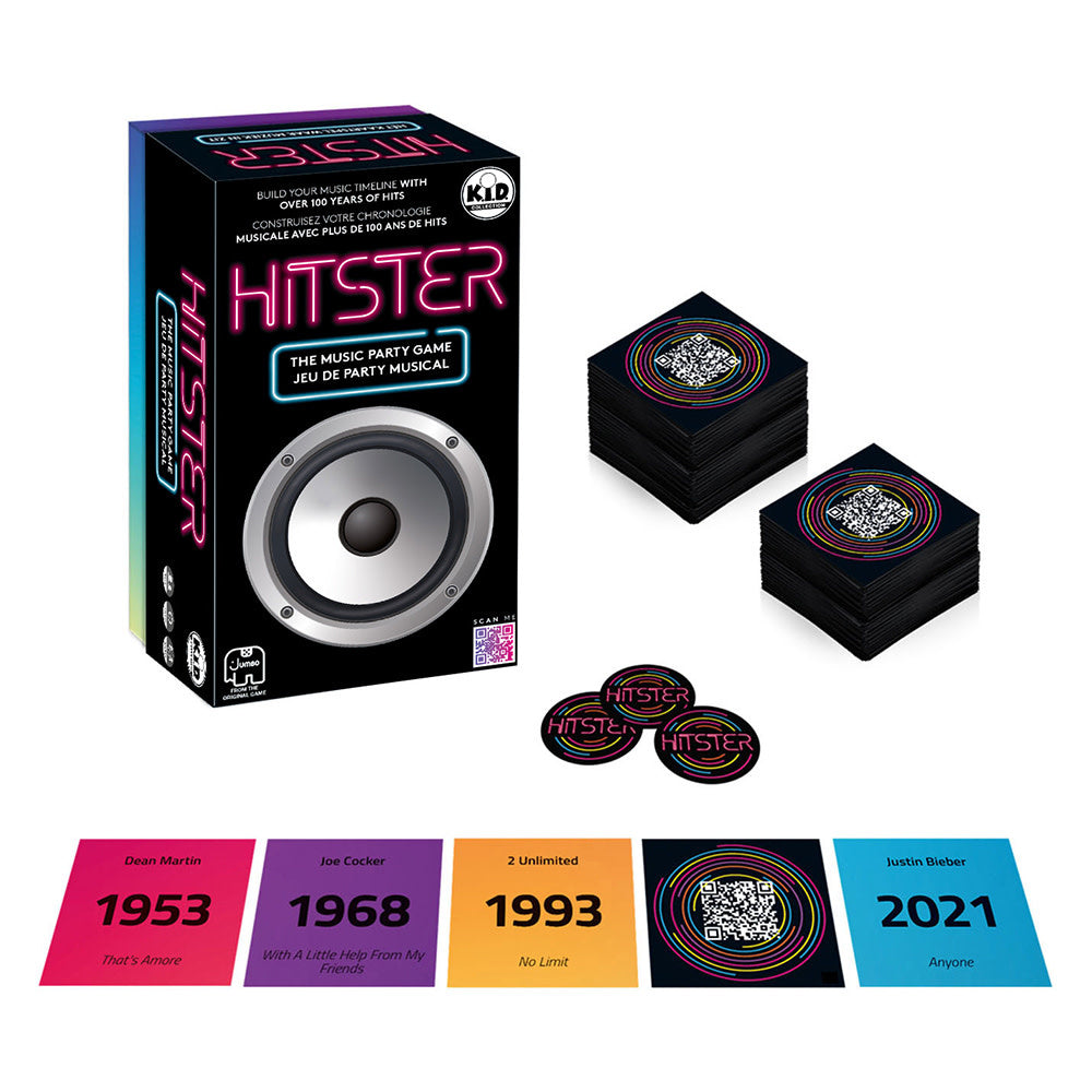 Hitster - Jeu de party musical version bilingue