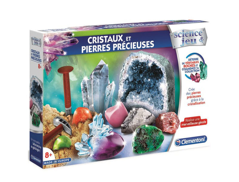 Coffret cristaux et pierre precieuse