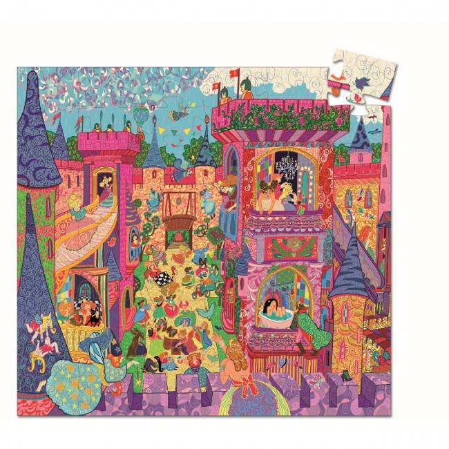 Djeco 07246 Pz - The fairy castle - 54 pieces children's jigsaw puzzle