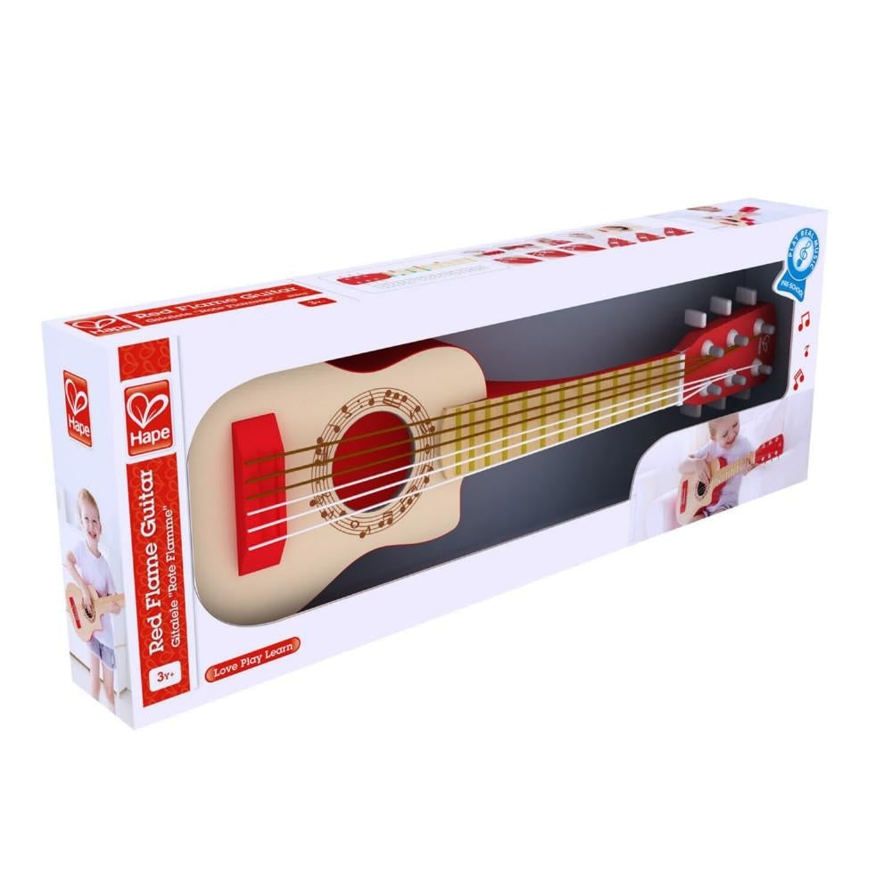 HAPE E0602 Red flame guitar